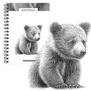 Skicovací notes B5 SP 60l čistý Medvěd