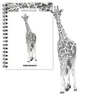 Skicovací notes B5 SP 60l čistý Žirafa