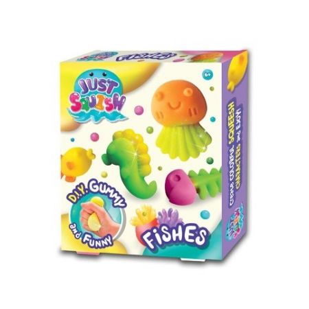 PAULINDA sada na výrobu gelových figurek -  Just Squish Rybičky