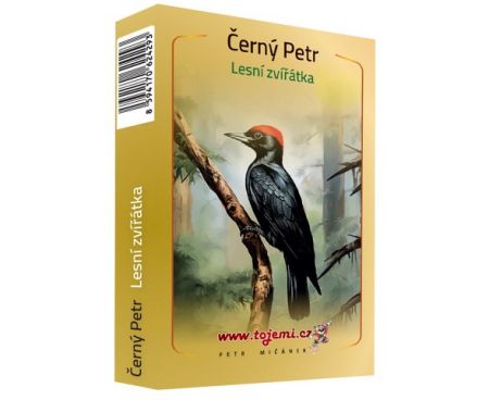 Karty Černý Petr Lesní Zvířátka