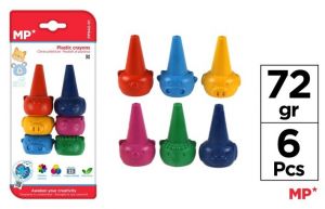 Voskovky pro nejmenší 6 barev