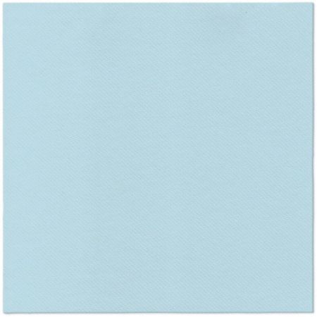 Papírový ubrousek Airlaid Unicolor - světlé modrý