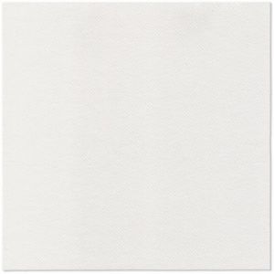 Papírový ubrousek Airlaid Unicolor - bílý