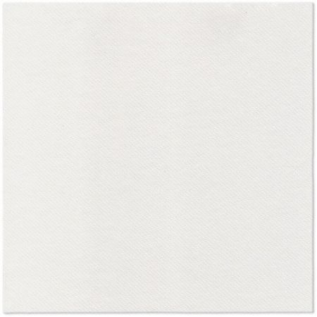 Papírový ubrousek Airlaid Unicolor - bílý