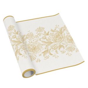 Běhoun stolní airlaid 40x500cm Rose peonies