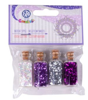 Brokát sklo 4 x 3 g