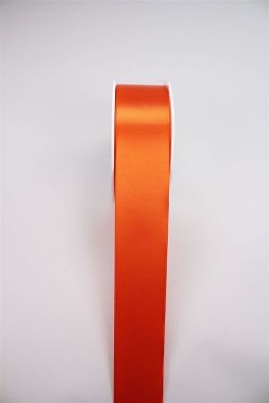 Stuha saténová 15 mm 25 m - oranžová