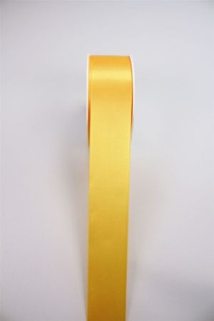 Stuha saténová 15 mm 25 m - žlutá