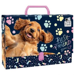 Výtvarný kufřík 33 x 25 x 10 cm Cleo a Frank