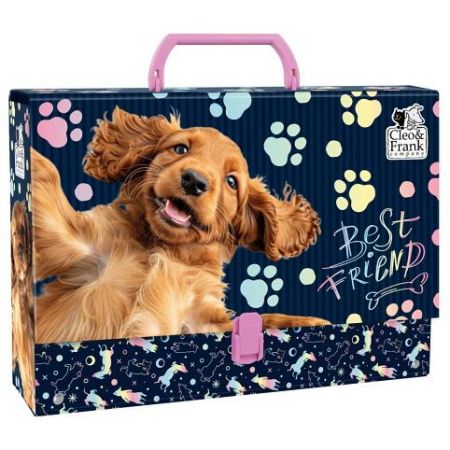 Výtvarný kufřík 33 x 25 x 10 cm Cleo a Frank