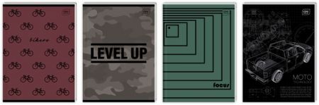 Záznamní kniha A5 96l čtvereček