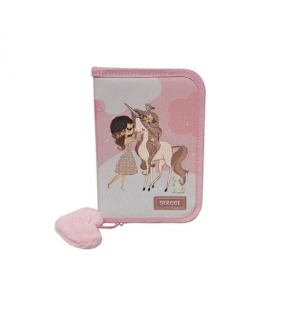 Penál 1 zip 2 klopy prázdný Lovely Tale