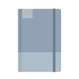 Blok PASTEL A5 linka - Blue s gumou