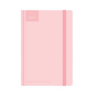 Blok PASTEL A5 linka - Pink s gumou