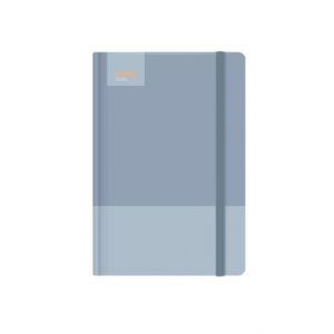 Záznamní kniha A6 linkovaná - Casual Blue