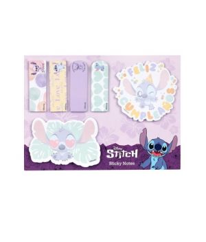 Samolepící bločky - Stitch fialové