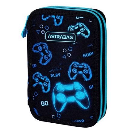 Penál 2 zipy Go Playing - prázdný