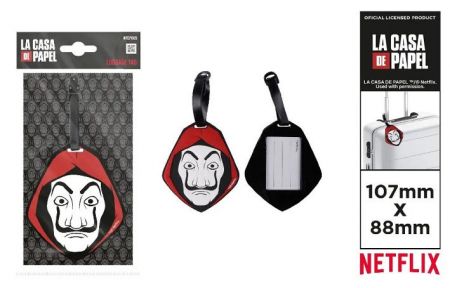 Visačka na zavazadlo NETFLIX - La Casa De Papel
