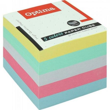 Kostka lepená 5 barev 9 x 9 x 9 cm