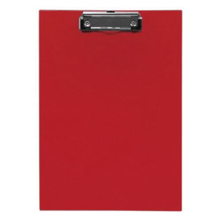 Jednodeska A4 PP s klipem červená