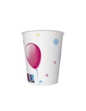 Papírový kelímek 0,25l B&sbquo;day Cake with Baloons