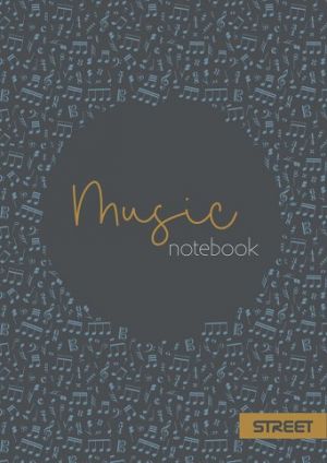Notový sešit A4 16 listů Music