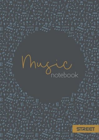 Notový sešit A4 16 listů Music