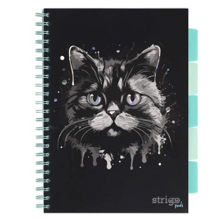 Blok A4/100l 80g PANDA Kočka s rozřaďovačem