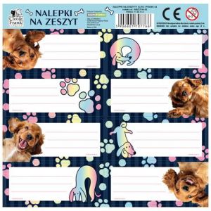 Samolepky na sešity Cleo a Frank