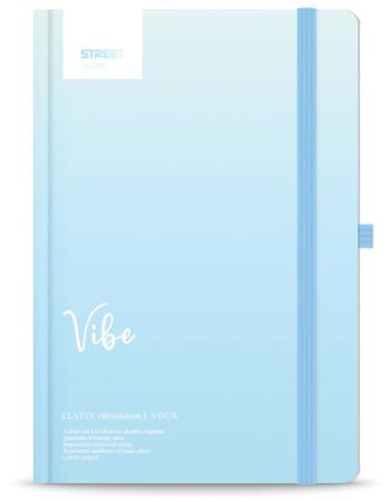 Blok DICTIONARY VIBE A5 linka s gumou