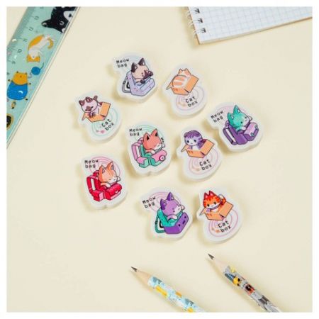 Pryž MESHU Kočky "Meow"