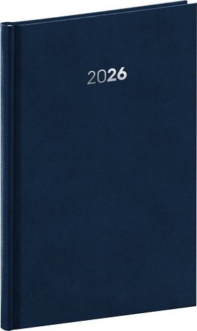 Diář týdenní Balakon 2026, tmavě modrý, 15 x 21 cm / PGD-TA5BA-6215
