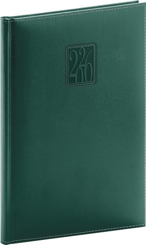 Diář týdenní Panama 2026, zelený, 15 x 21 cm / PGD-TA5PA-6389