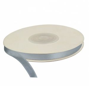 Stuha saténová stříbrná 6mmx25m