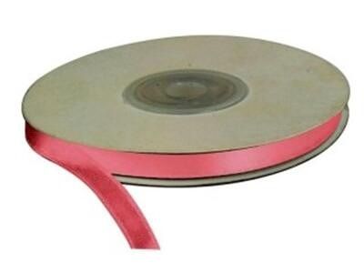 Stuha saténová růžová  6mmx25m