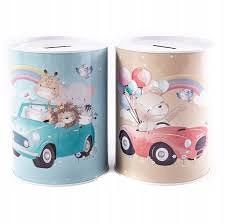 Pokladnička dětský kabriolet 15x13cm