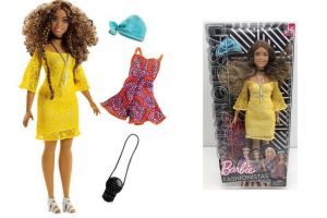 MATTEL BARBIE Modelka s oblečky