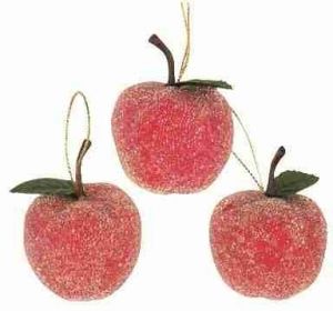 Jablíčka ledová 5 cm, 3 ks