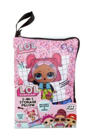 L.O.L. Surprise! Polštářek s kapsičkami 2v1