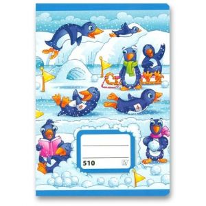 Sešit A5 bělený čistý 510