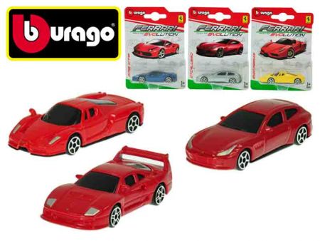 Bburago 1:72 Ferrari Race & Play 6 druhů