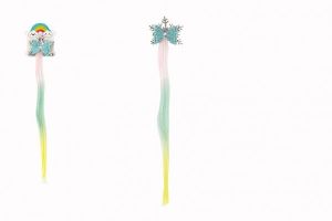 Spona do vlasů vločka s mašlí