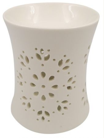 Aromalampa porcelánová bílá 13 cm