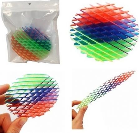 Fidget Magic Worm duhový