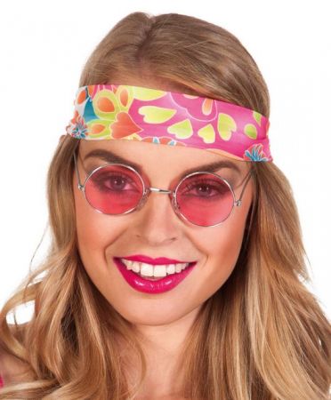 Brýle lenonky růžové