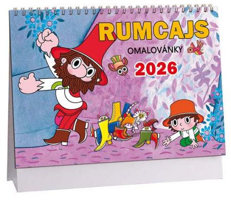 Kalendář stolní Rumcajs 2026 / 23cm x 16cm / K814