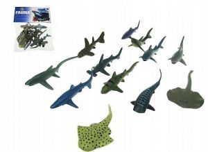 sada žraloků a delfínů(12ks)