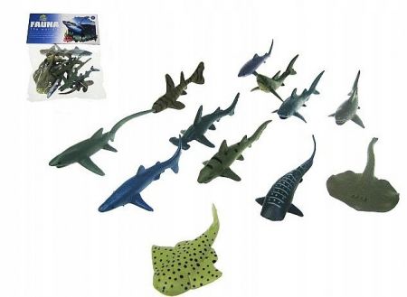 sada žraloků a delfínů(12ks)