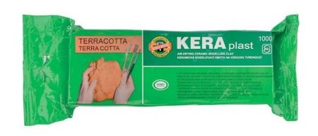 KOH-I-NOOR Hmota modelovací 131707 keraplast terra 1000g