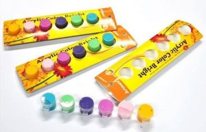 Akrylové barvy na keramiku a sklo 6 barev